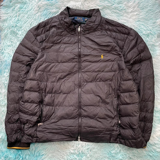 Black Polo Ralph Lauren Lightweight Puffer Jacket - 5XL