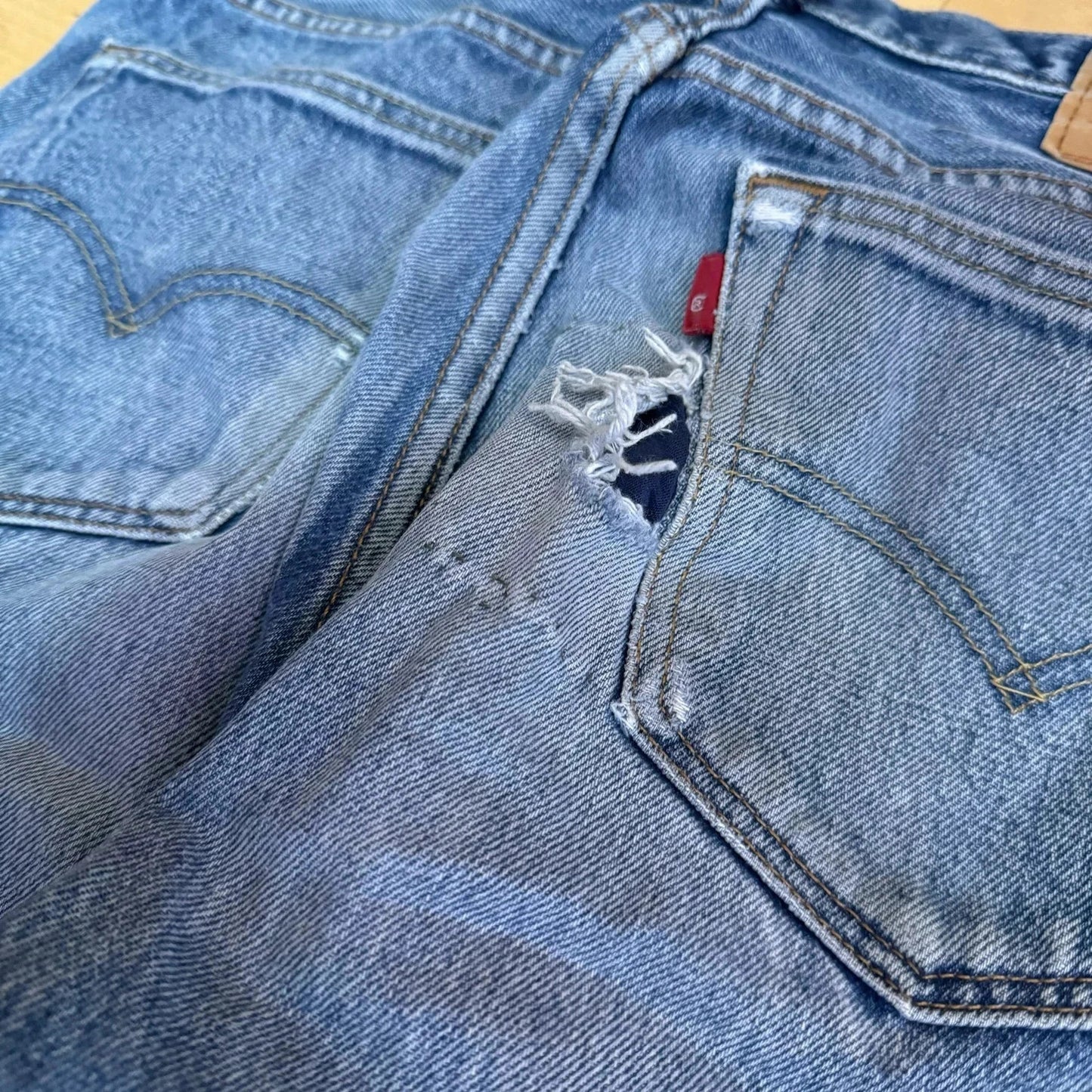 Vintage 90s Levi’s 501 Jeans Straight Leg - 34W 34L