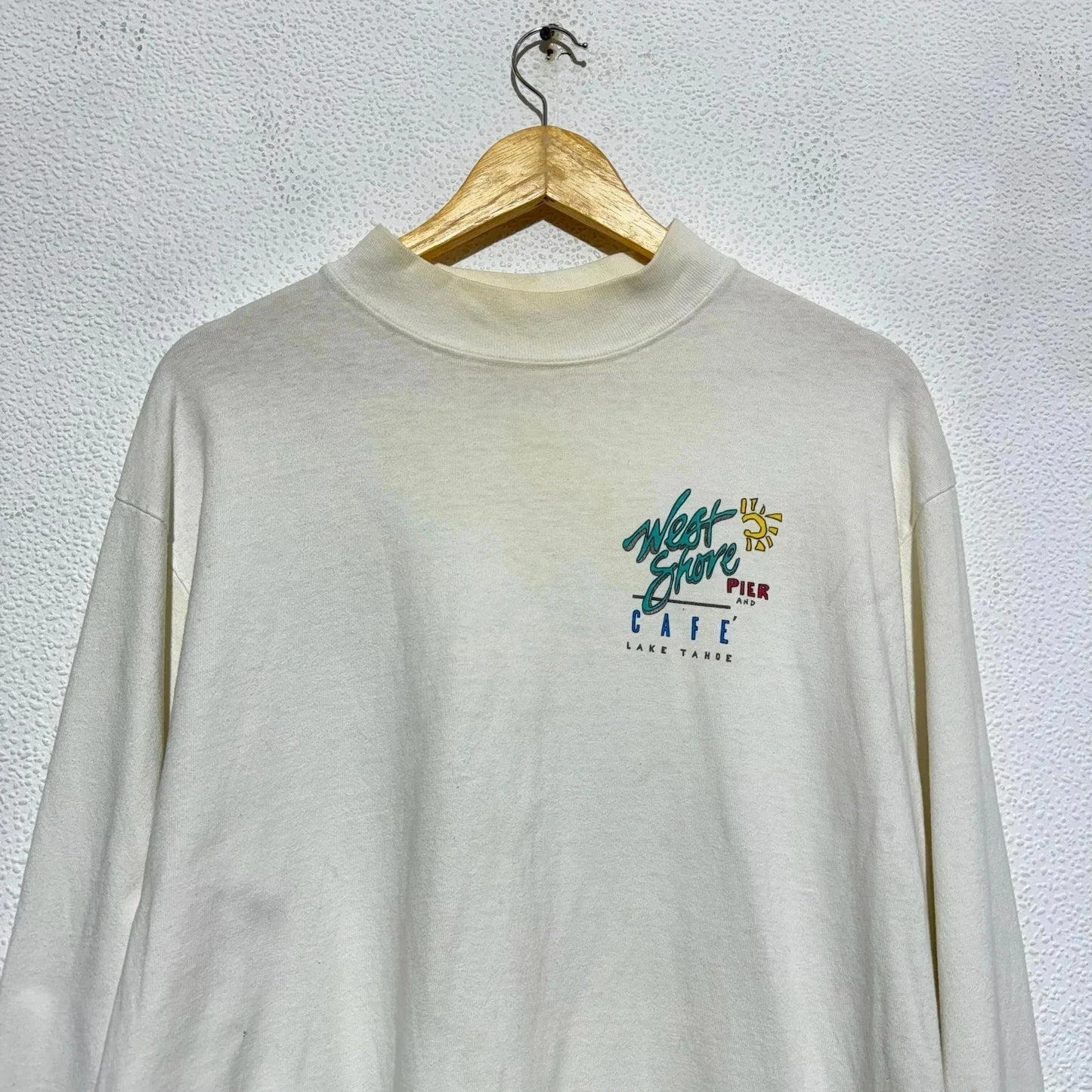 Vintage 90s Lake Tahoe Graphic T Shirt - Large