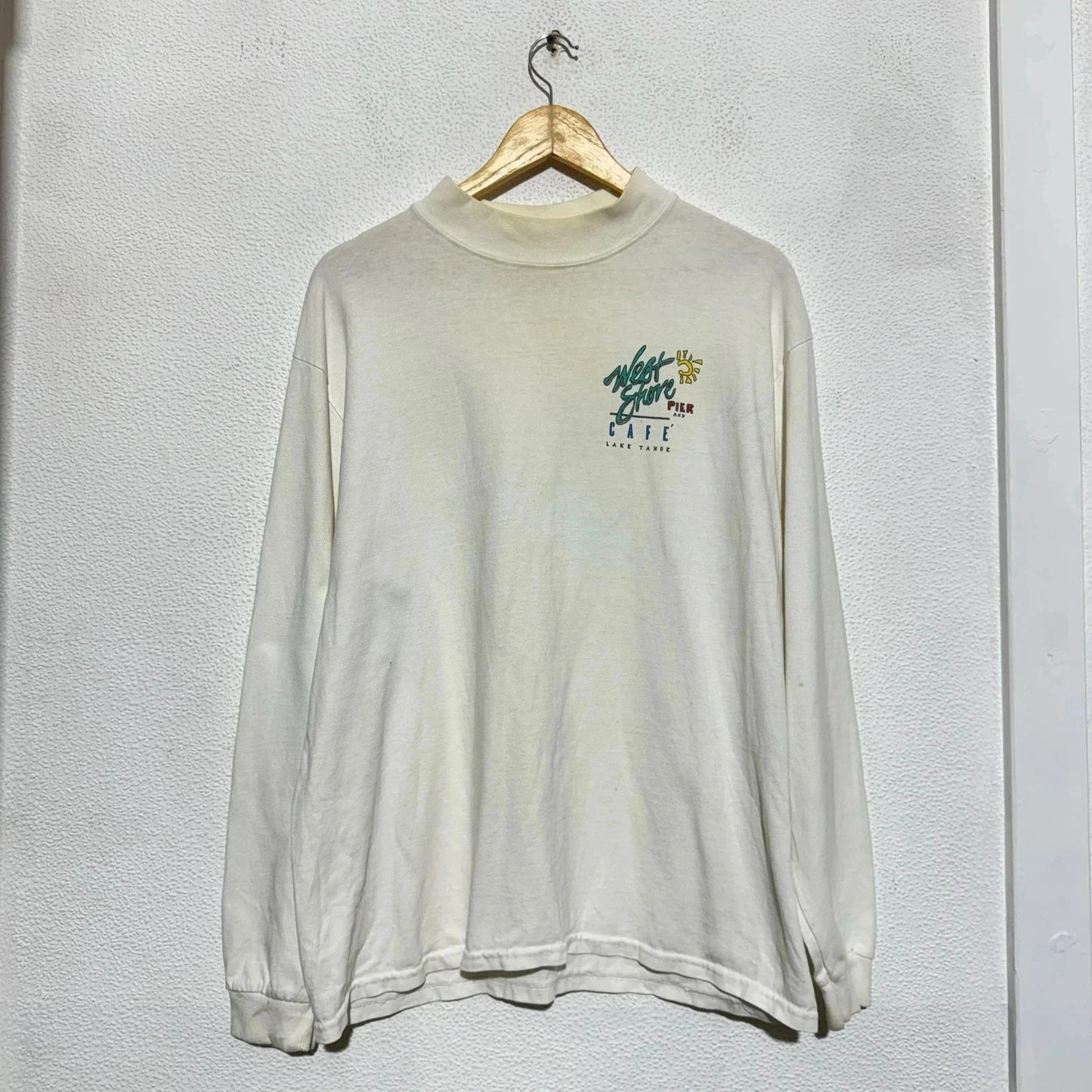 Vintage 90s Lake Tahoe Graphic T Shirt - Large