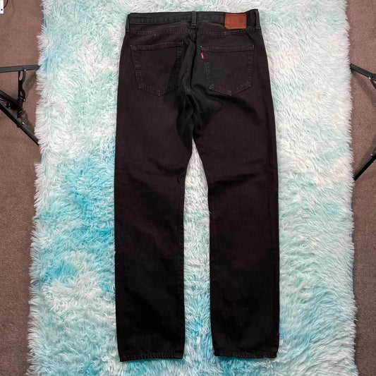Black Levi’s 501 Jeans Straight Leg - 34W 34L