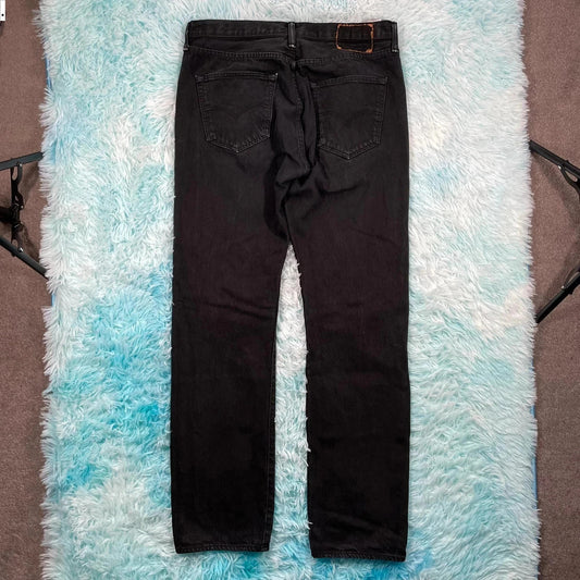 Vintage Black Levi’s 501 Jeans Straight Leg - 34W 34L