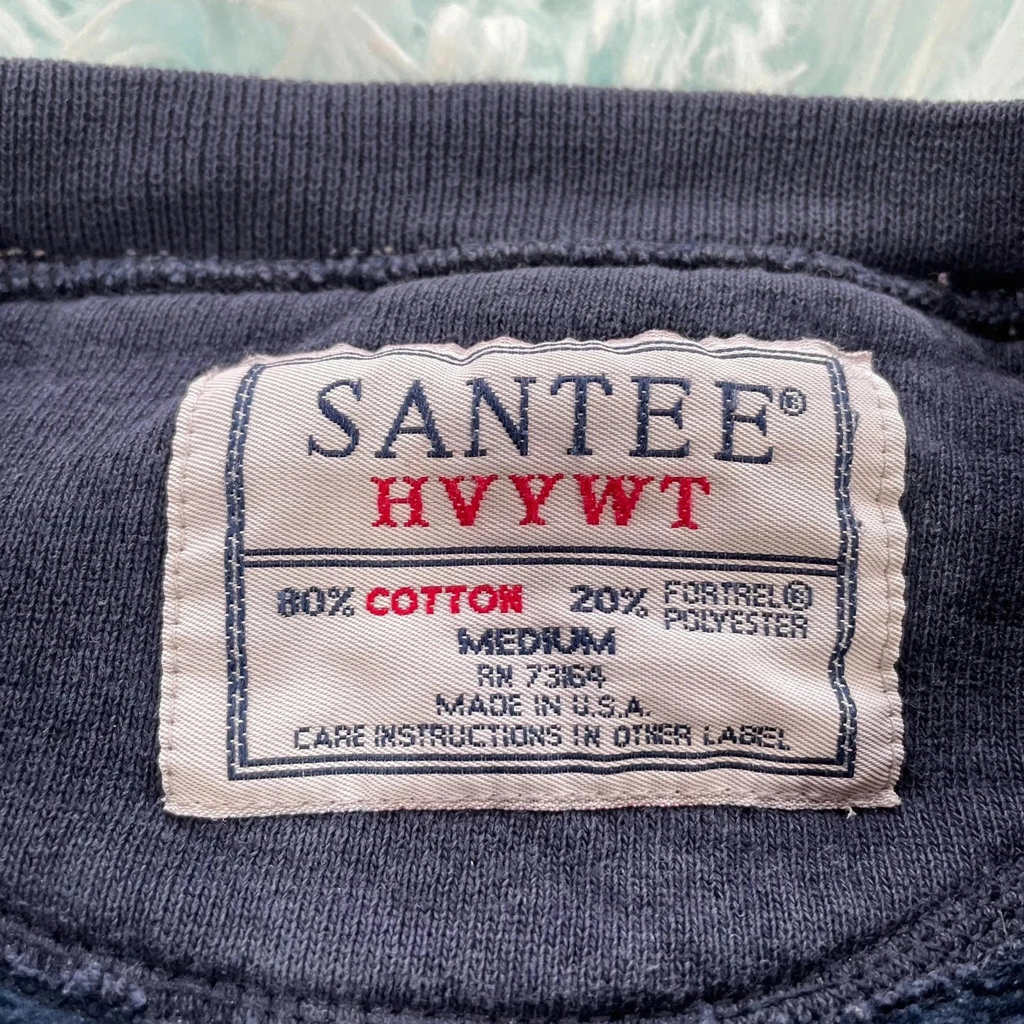 Vintage 90s Navy United Suppliers Embroidered Sweatshirt - Medium
