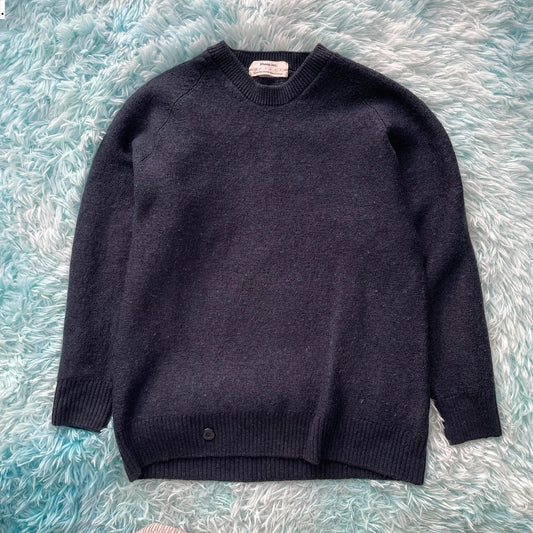 Navy Sheep Inc Knitted Jumper - Large