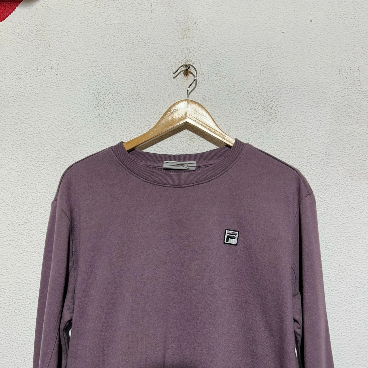 Purple Fila Sweatshirt - Womens XL