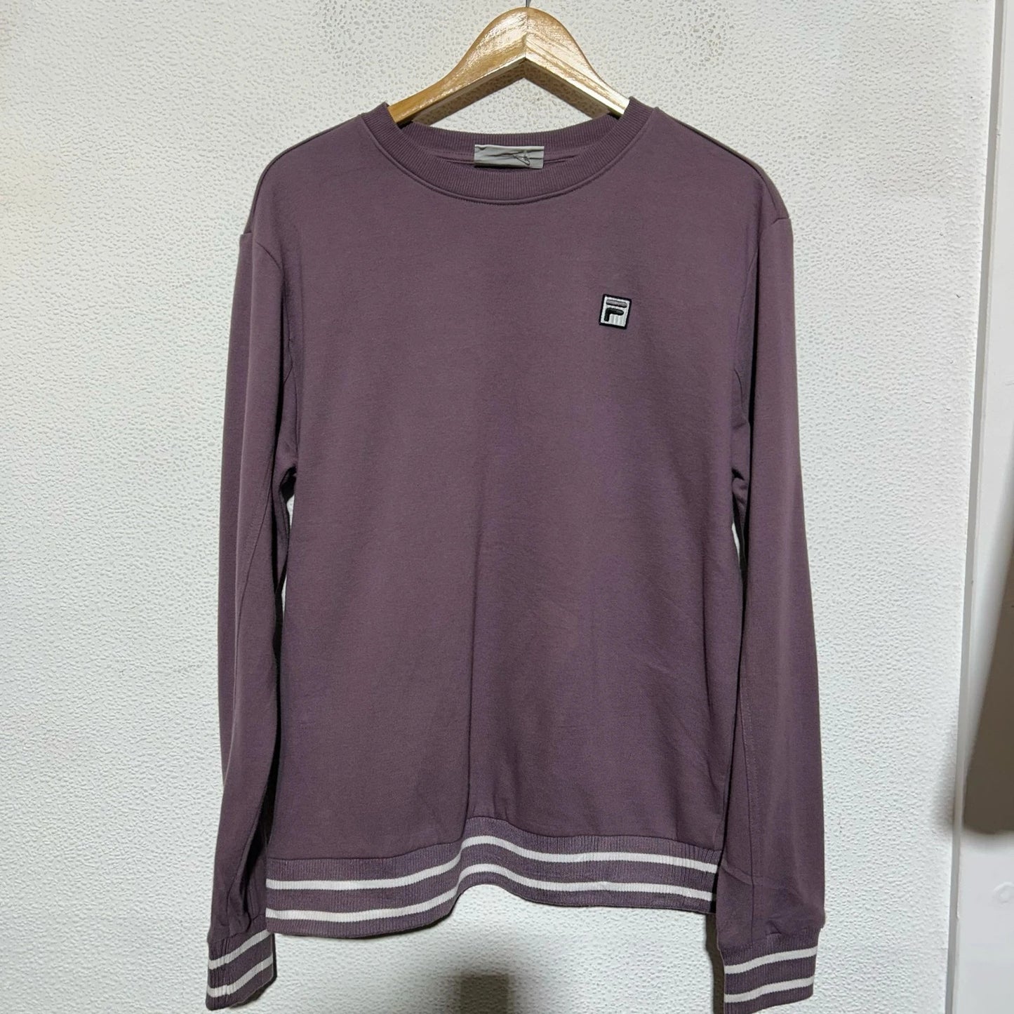 Purple Fila Sweatshirt - Womens XL