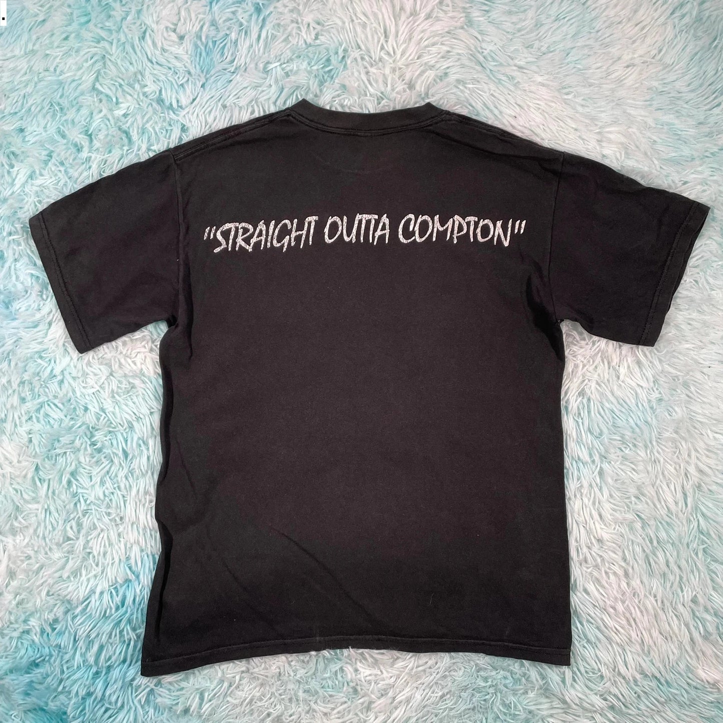 Vintage 00s Black Straight Outta Compton NWA T Shirt - Medium