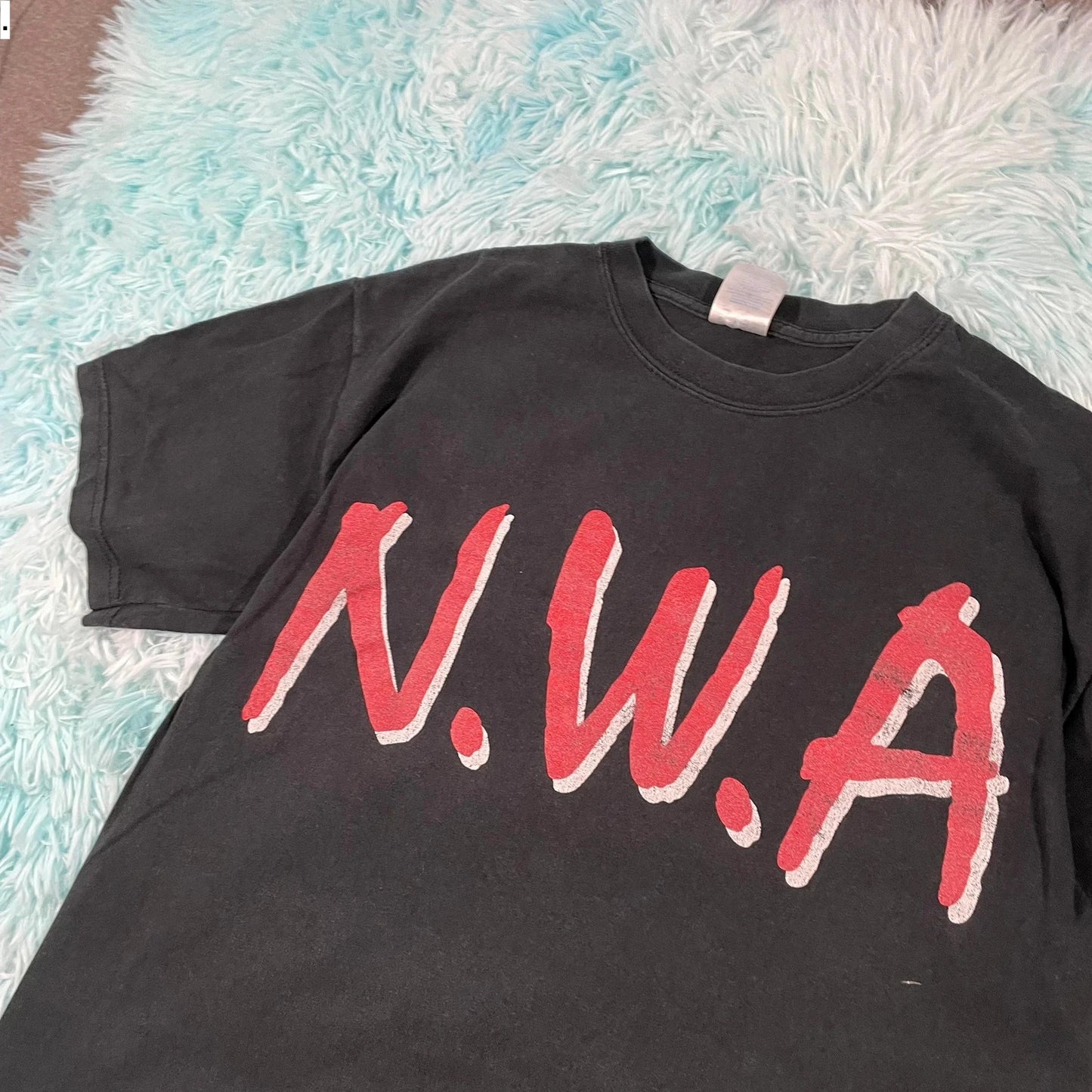 Vintage 00s Black Straight Outta Compton NWA T Shirt - Medium