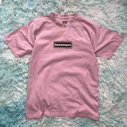 Pink The Basement T Shirt - Small