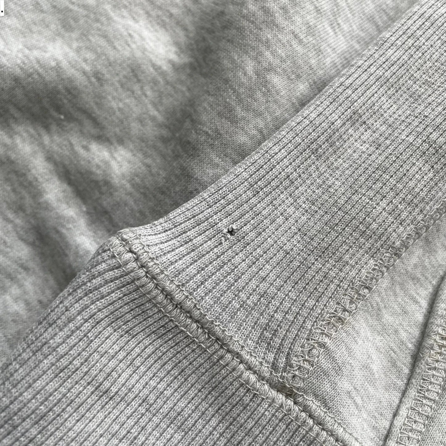 Grey Nike Hoodie Plain - Medium