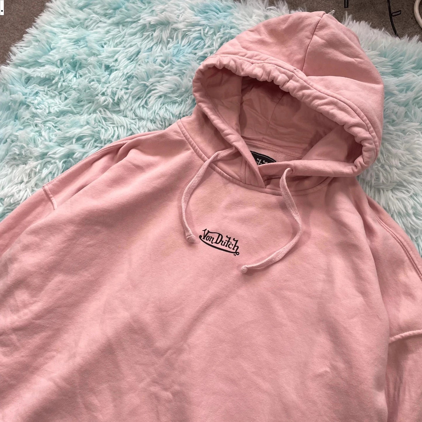 Pink Von Dutch Hoodie - Size 12