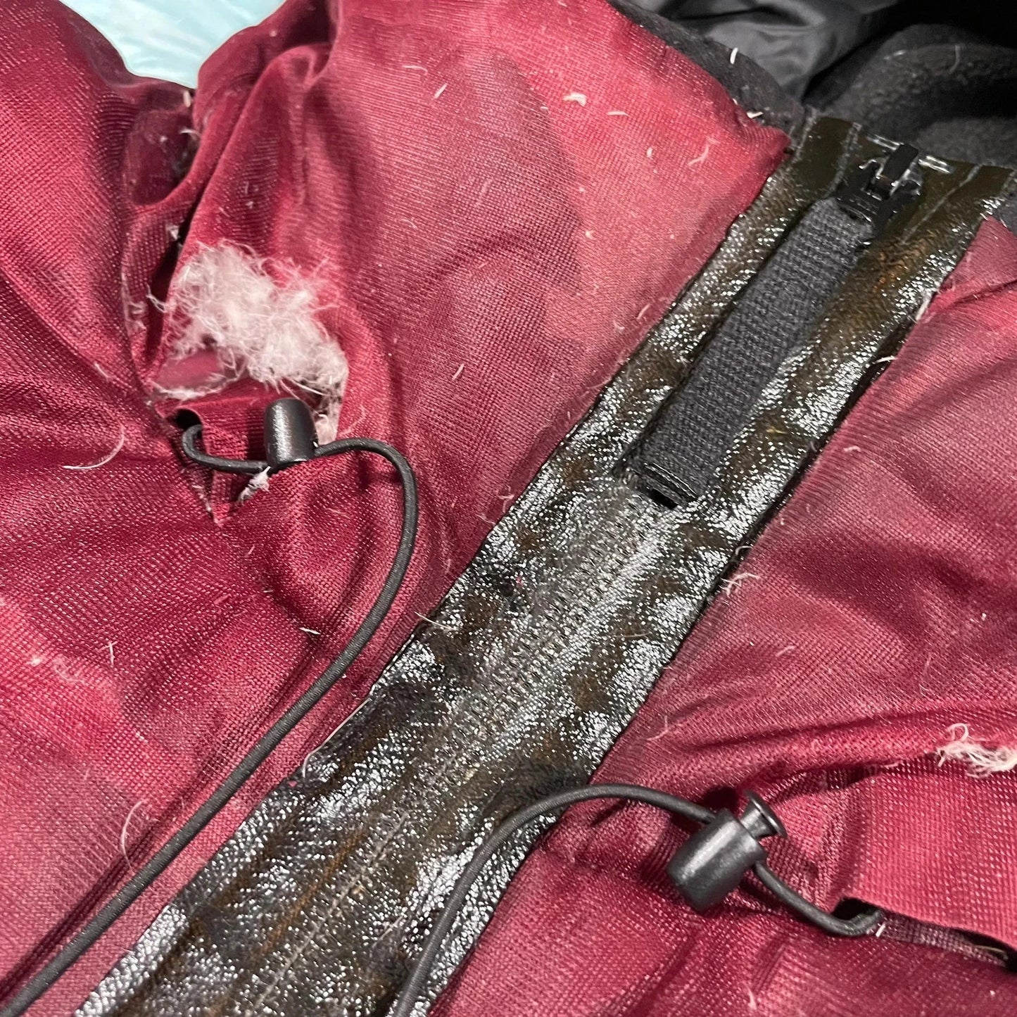 Red Stone Island Welded Down Jacket Puffer - XXL