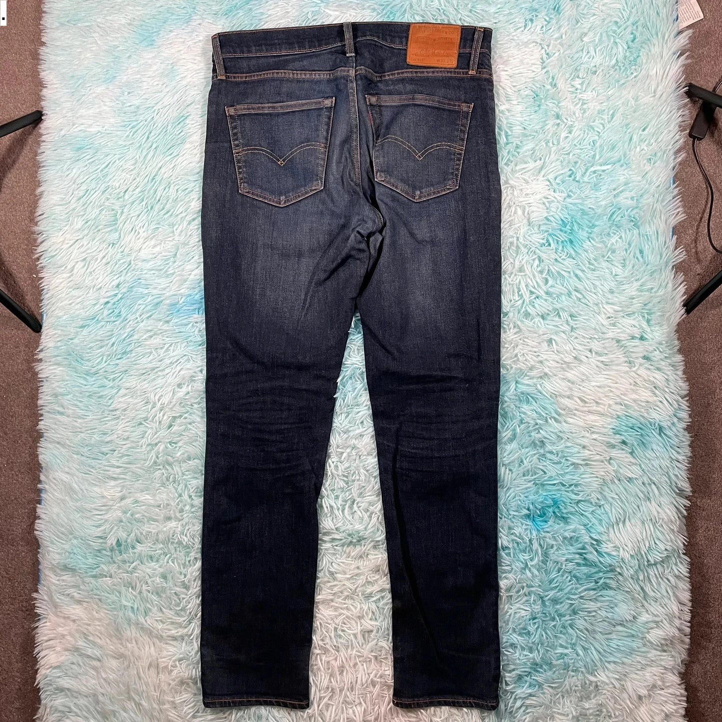 Navy Levi’s 511 Jeans Slim Leg Premium - 33W 32L