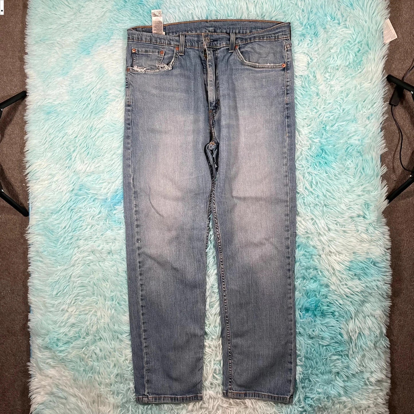 Vintage 00s Blue Levi’s 505 Jeans Straight Leg - 36W 30L