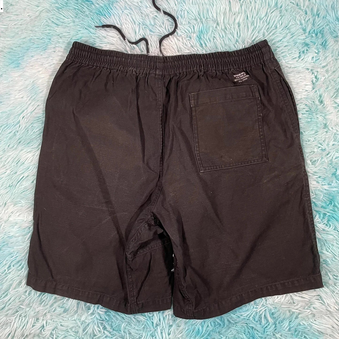 Black Supreme Skate Shorts - Large