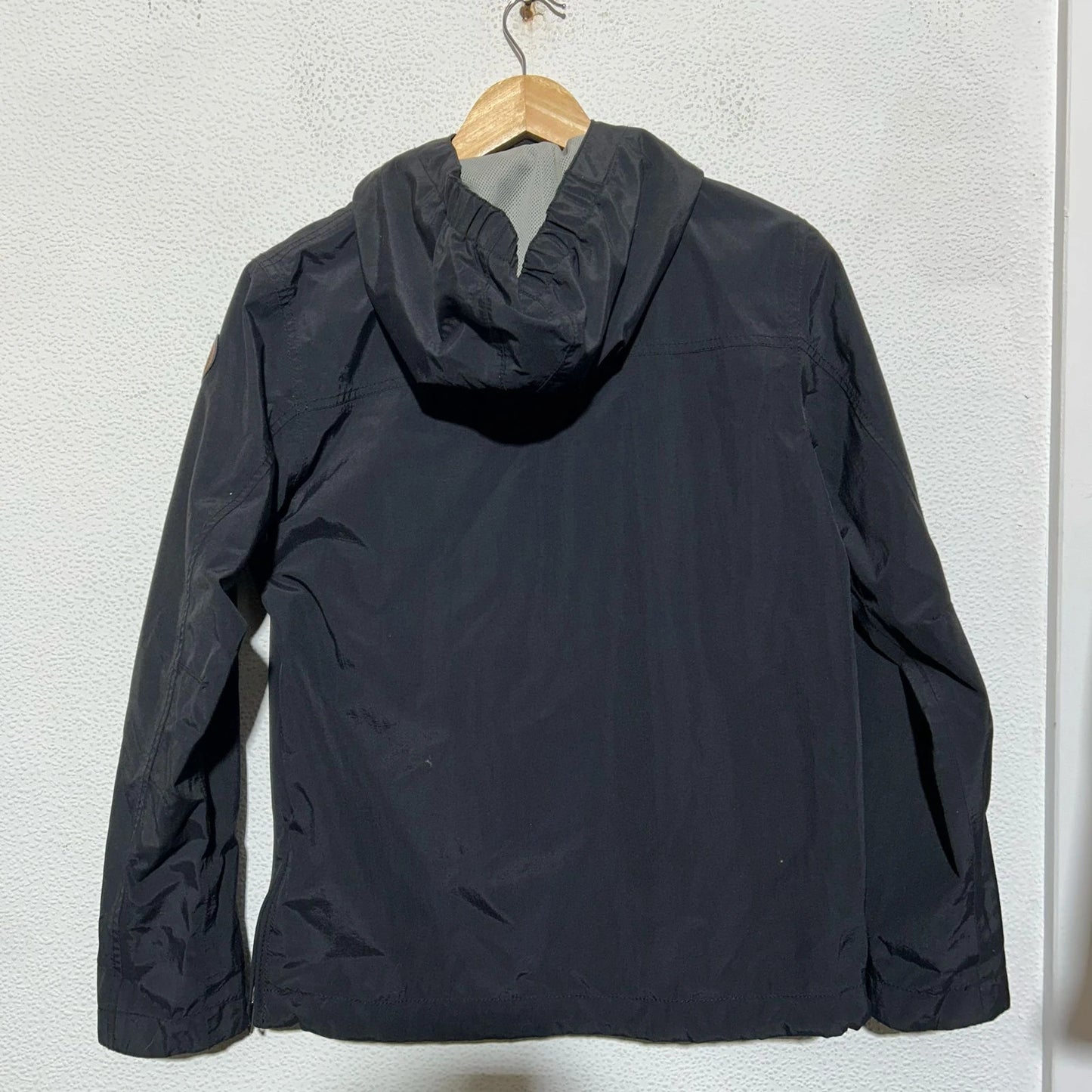 Black Napapijri Windbreaker 1/4 Zip - XS