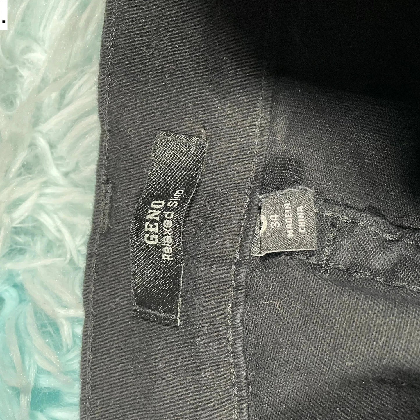 Black True Religion Trousers Geno - 34W 34L