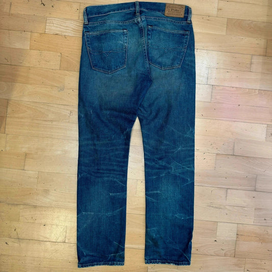Vintage Blue Polo Ralph Lauren Jeans Straight Leg - 32W 32L