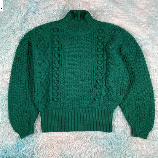 Green Le Maille Sezane Knitted Jumper - Small