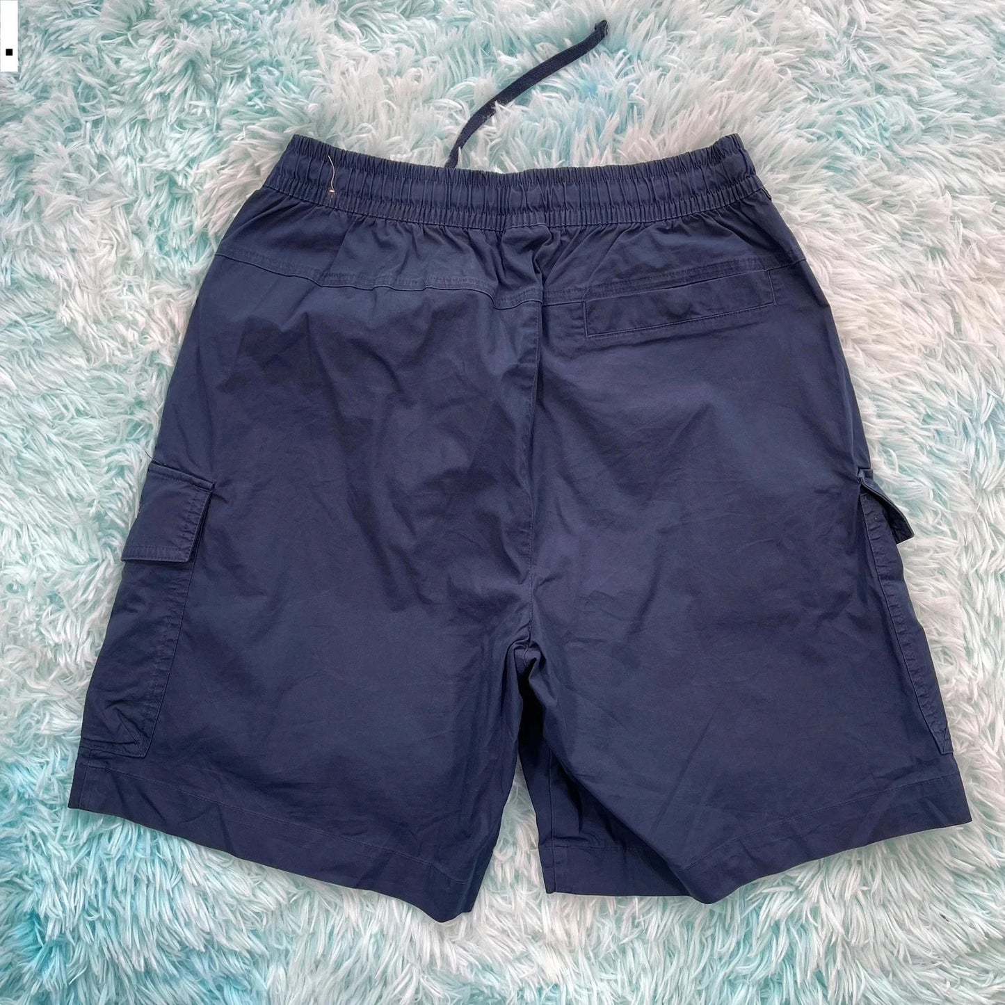 Navy Nike Cargo Shorts - Small