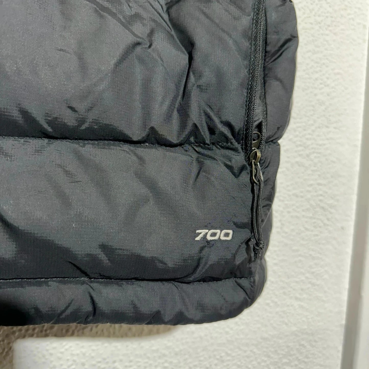 Black The North Face Nupste Gilet Jacket 700 Down - Medium