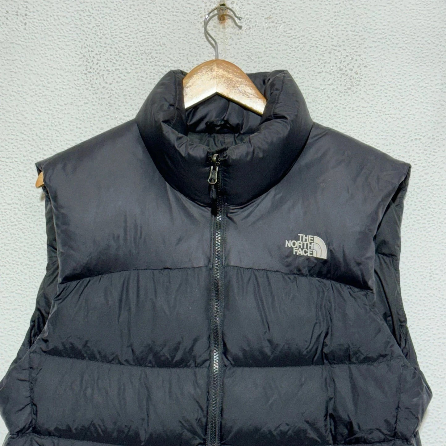 Black The North Face Nupste Gilet Jacket 700 Down - Medium