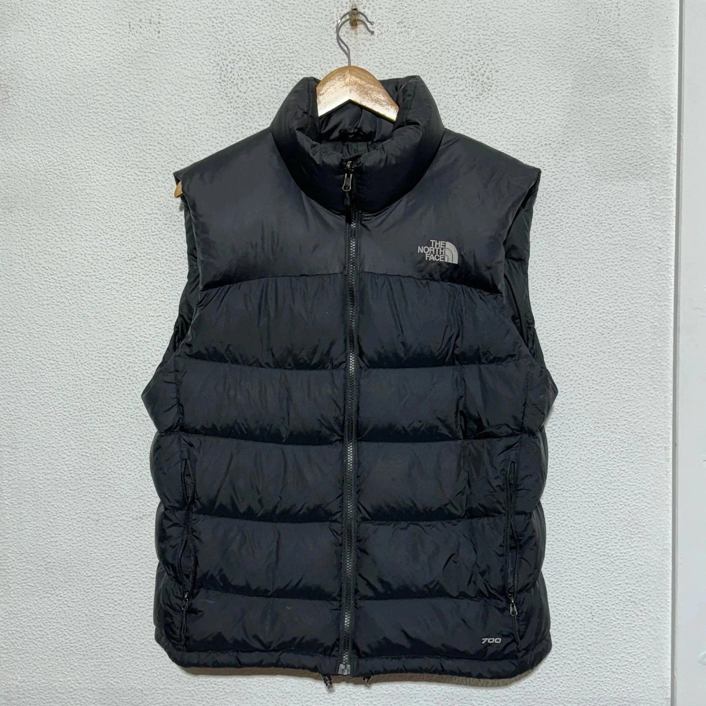 Black The North Face Nupste Gilet Jacket 700 Down - Medium