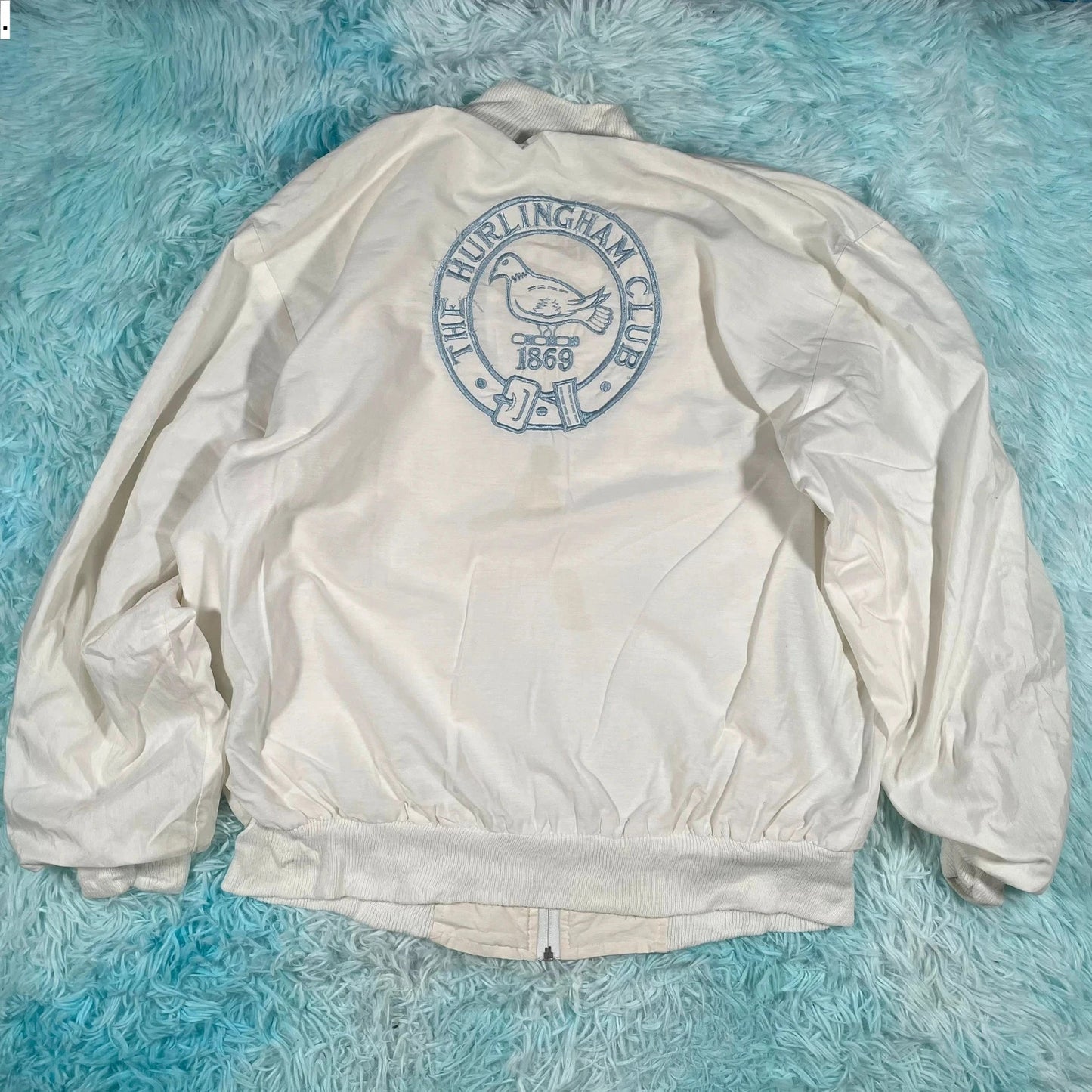 Vintage 90s The Hurlingham Club Tennis Jacket - Large