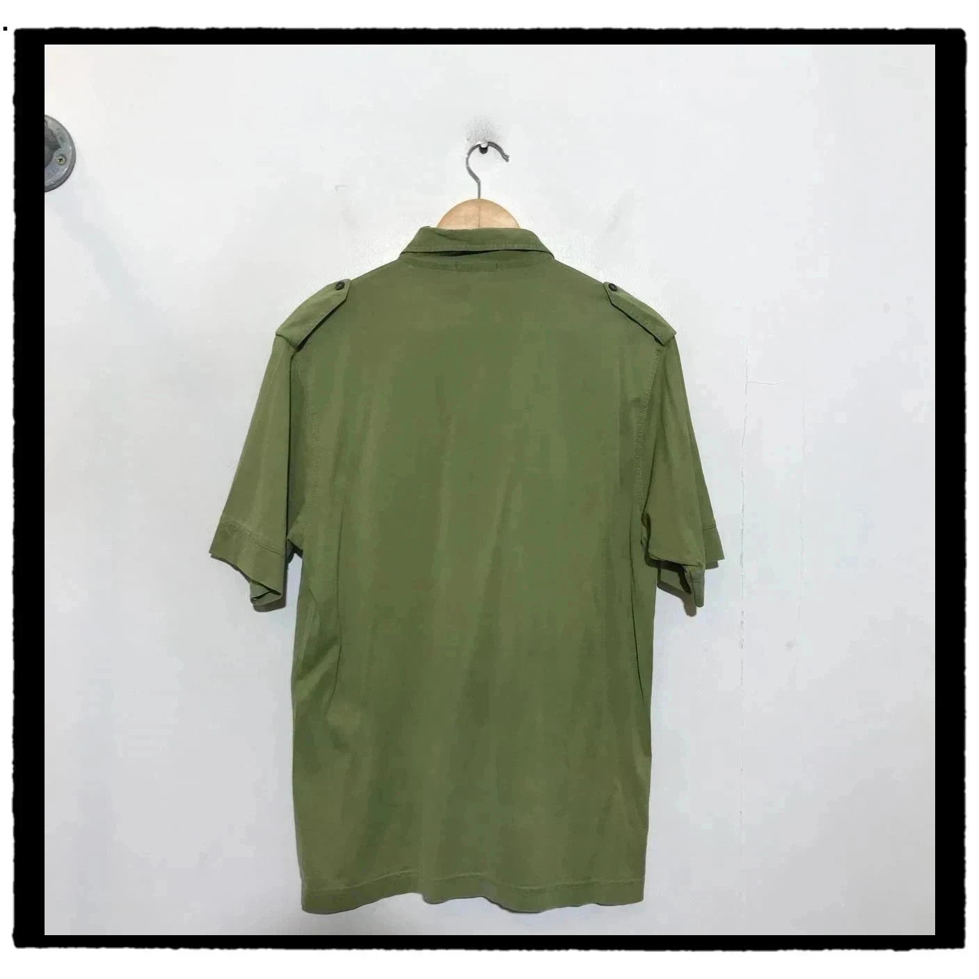 Green Dunhill Polo Shirt - Medium