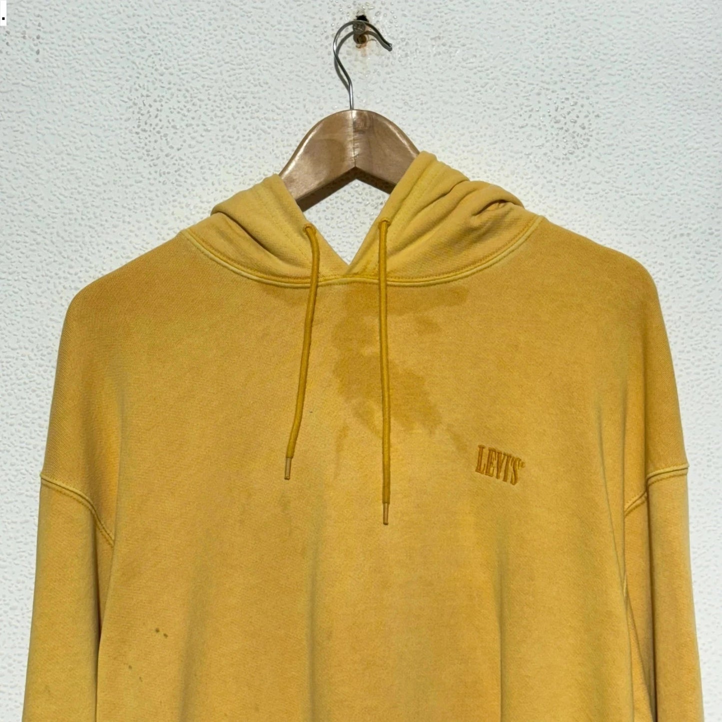 Yellow Levi’s Hoodie Plain - Large
