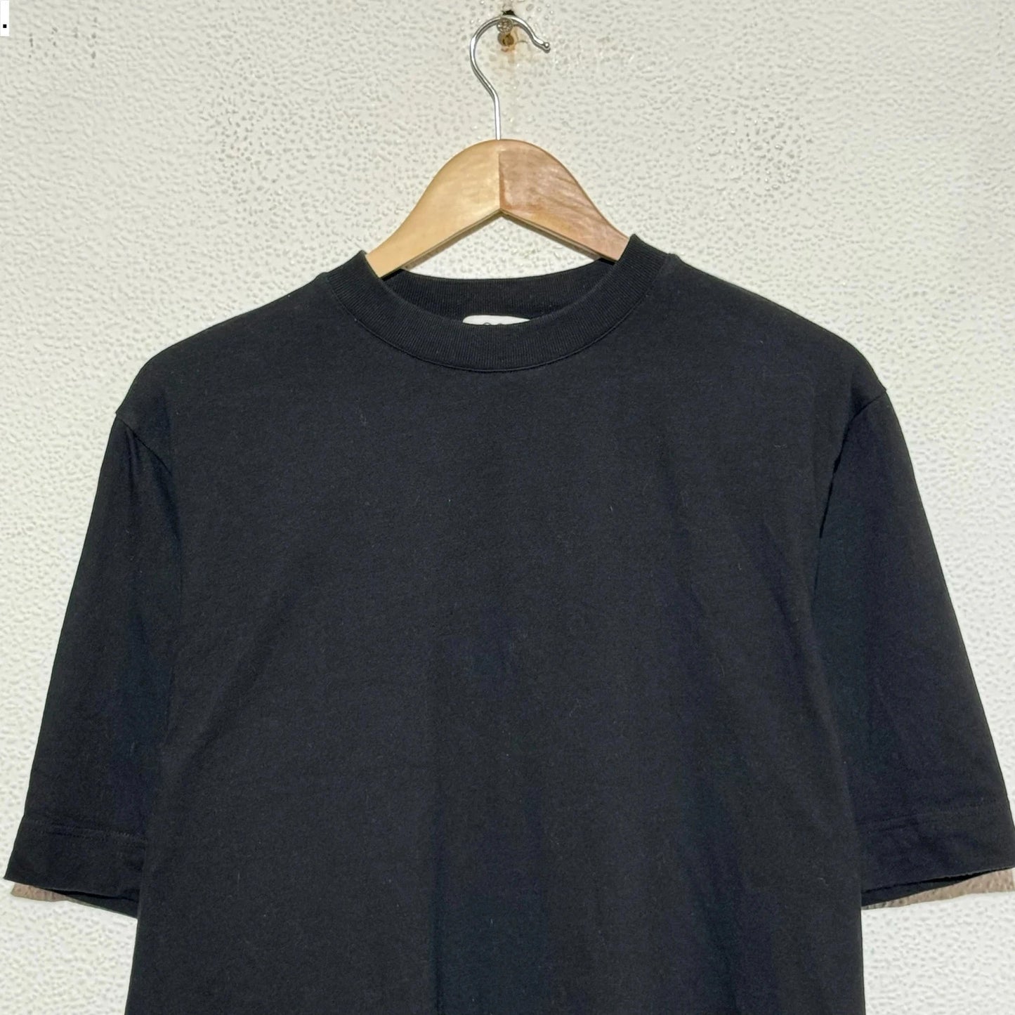 Black Cos T Shirt Plain - Small