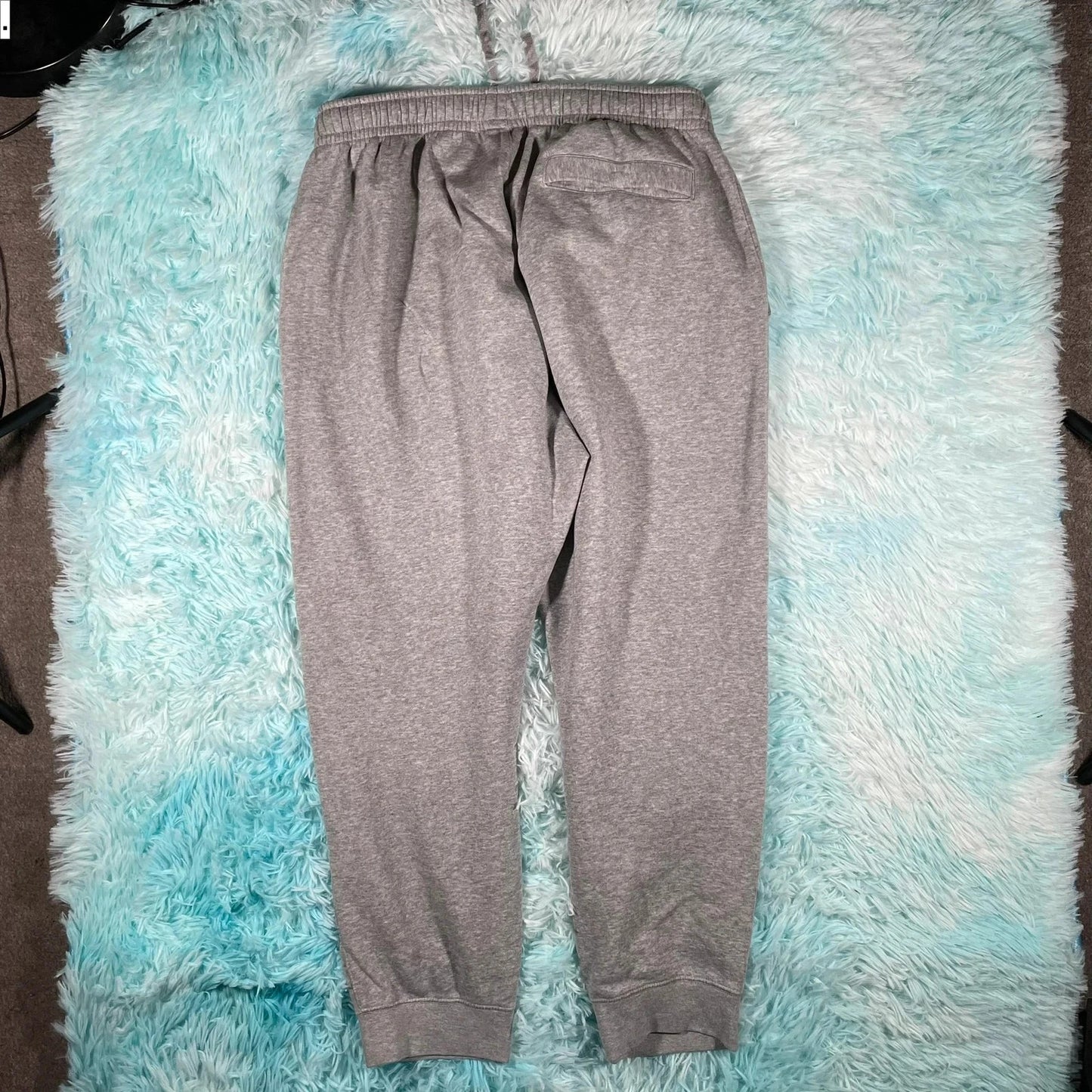 Grey Nike Joggers Jogging Bottoms - Large