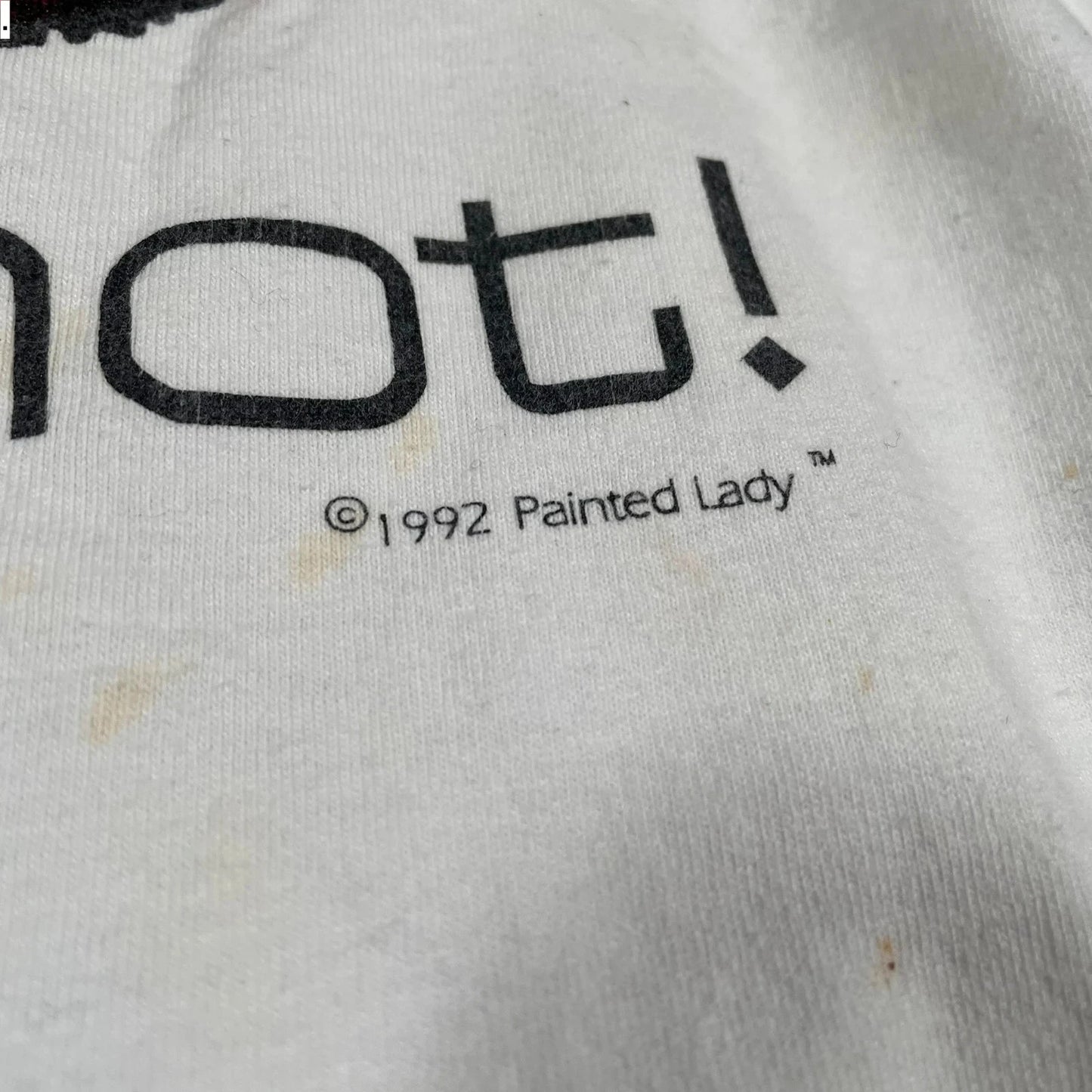 Vintage 90s White Chicago Chilli Pepper Graphic T Shirt - Large