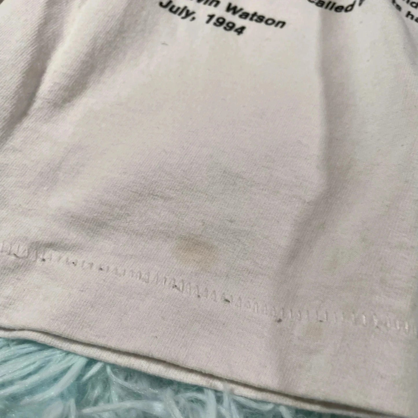 White Flagstuff Gavin Watson Skins Graphic Long Sleeve T Shirt - Small