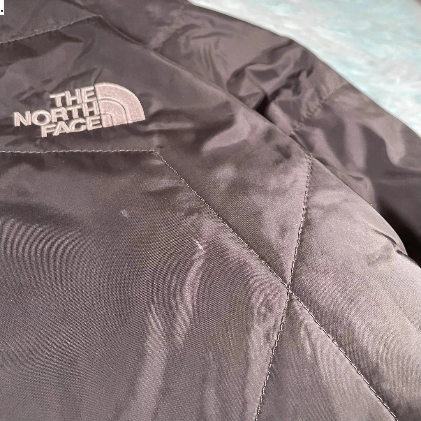 Black The North Face Light Puffer Jacket - Small