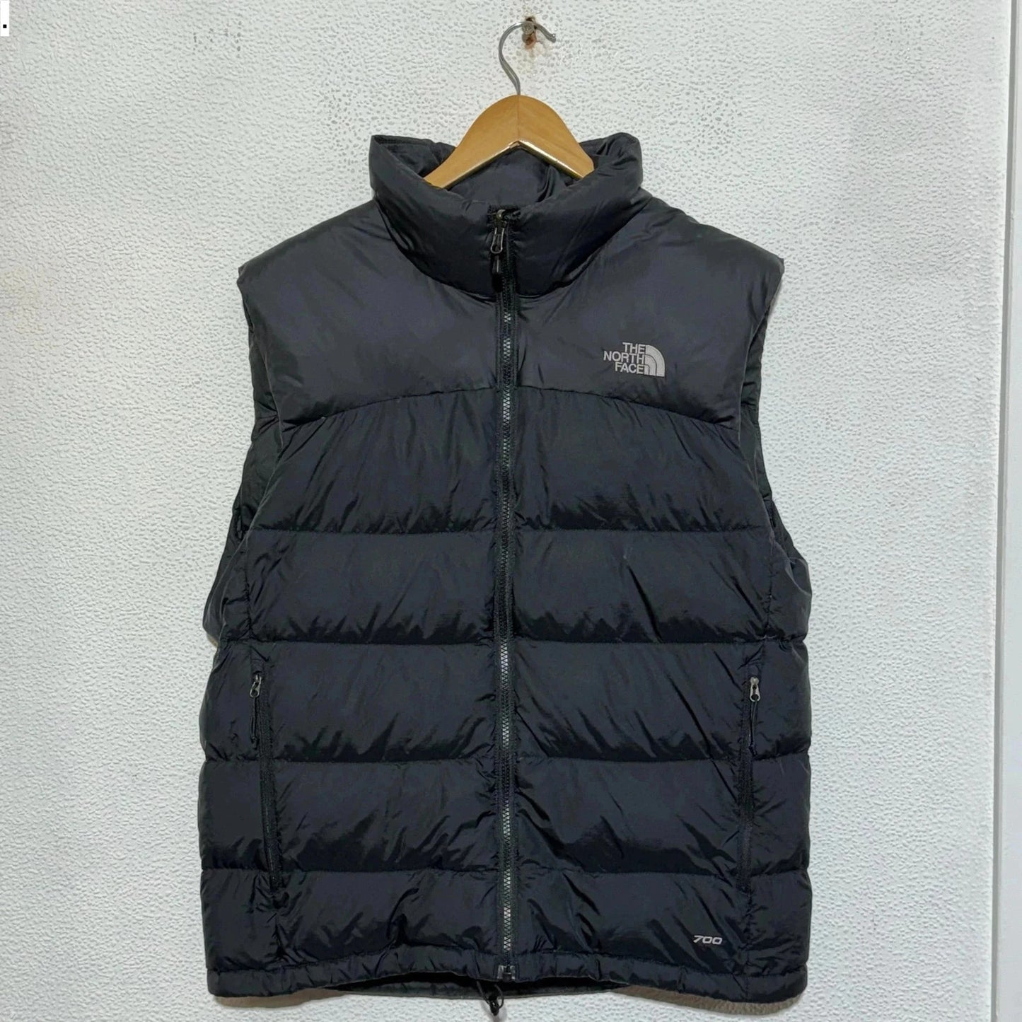 Black The North Face Nupste Puffer Jacket Gilet - Medium
