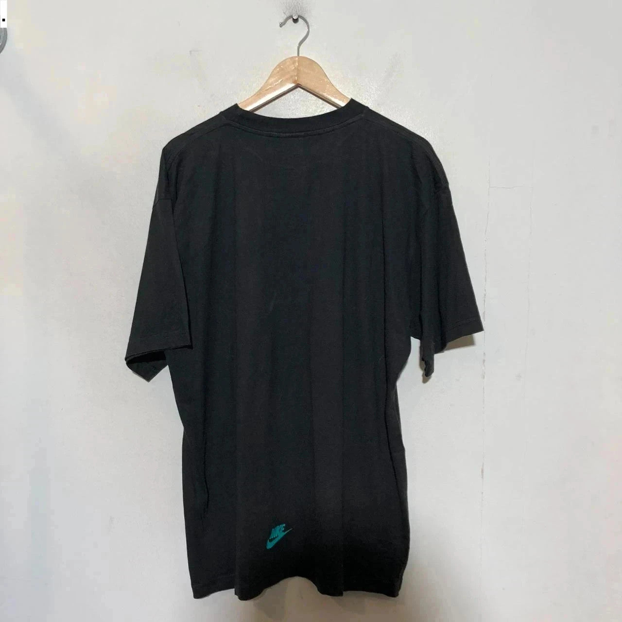 Vintage 90s Black Nike Force Baggy T Shirt - XL