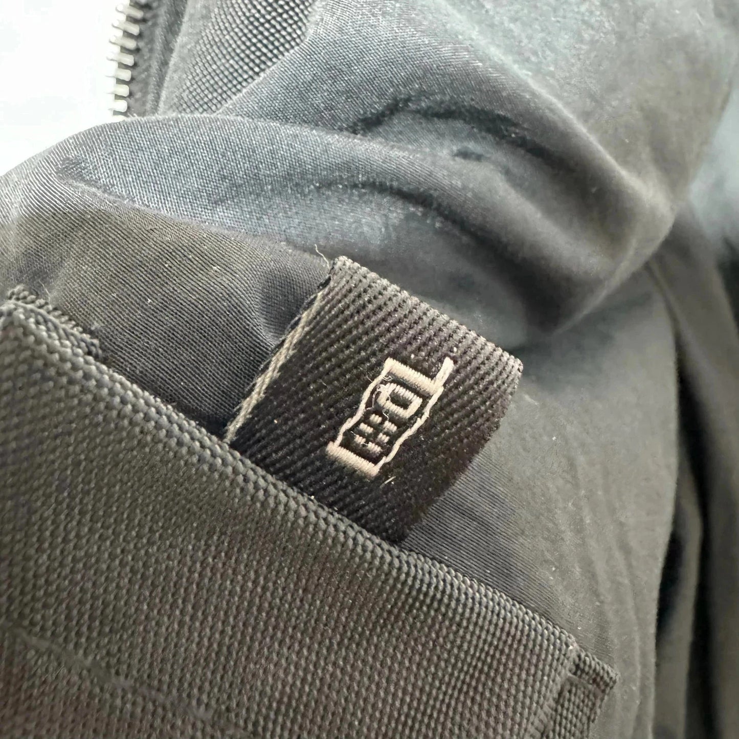 Black Hugo Boss Biker Racing Jacket - Small