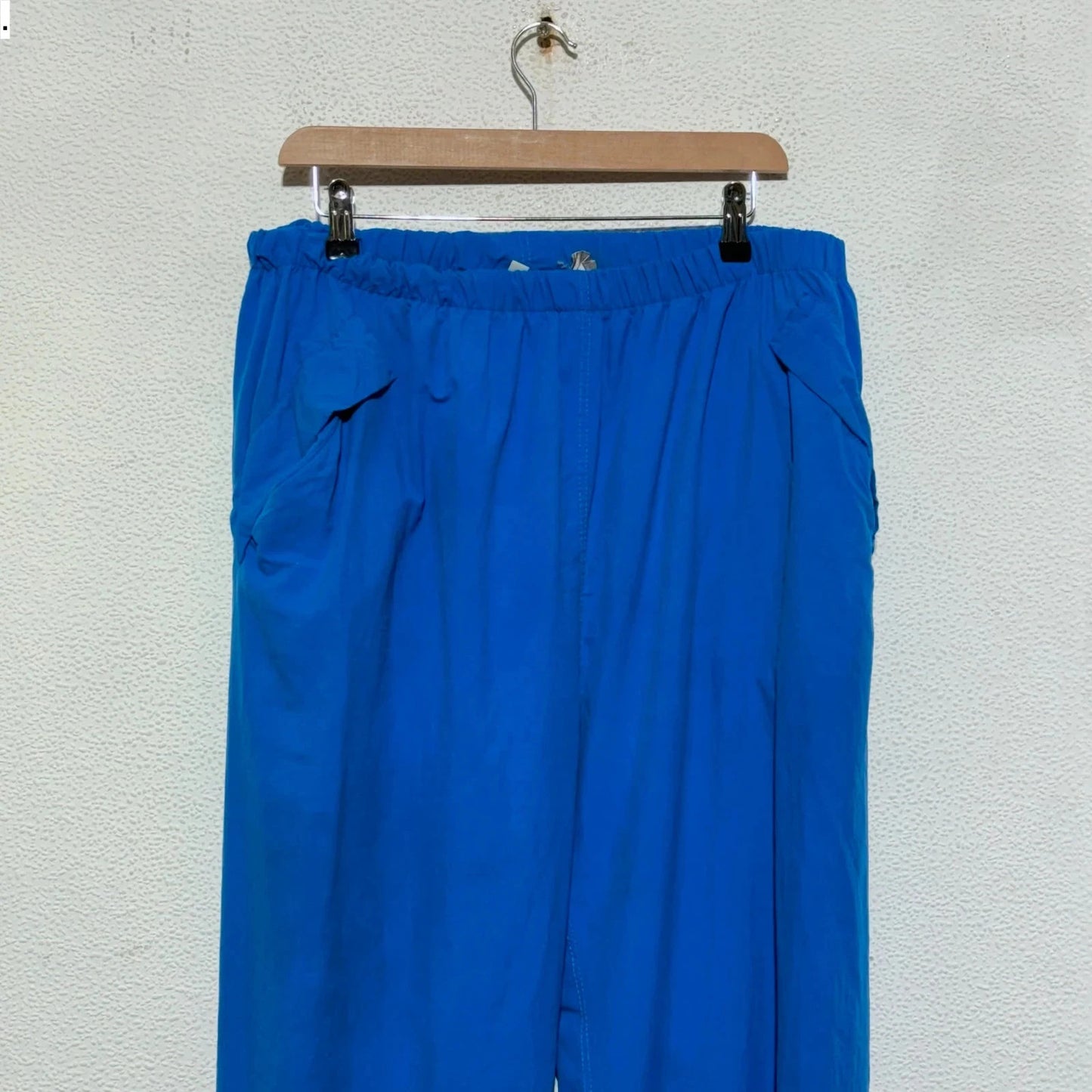 Vintage 90s Blue Gore-tex Waterproof Hiking Trousers - Small