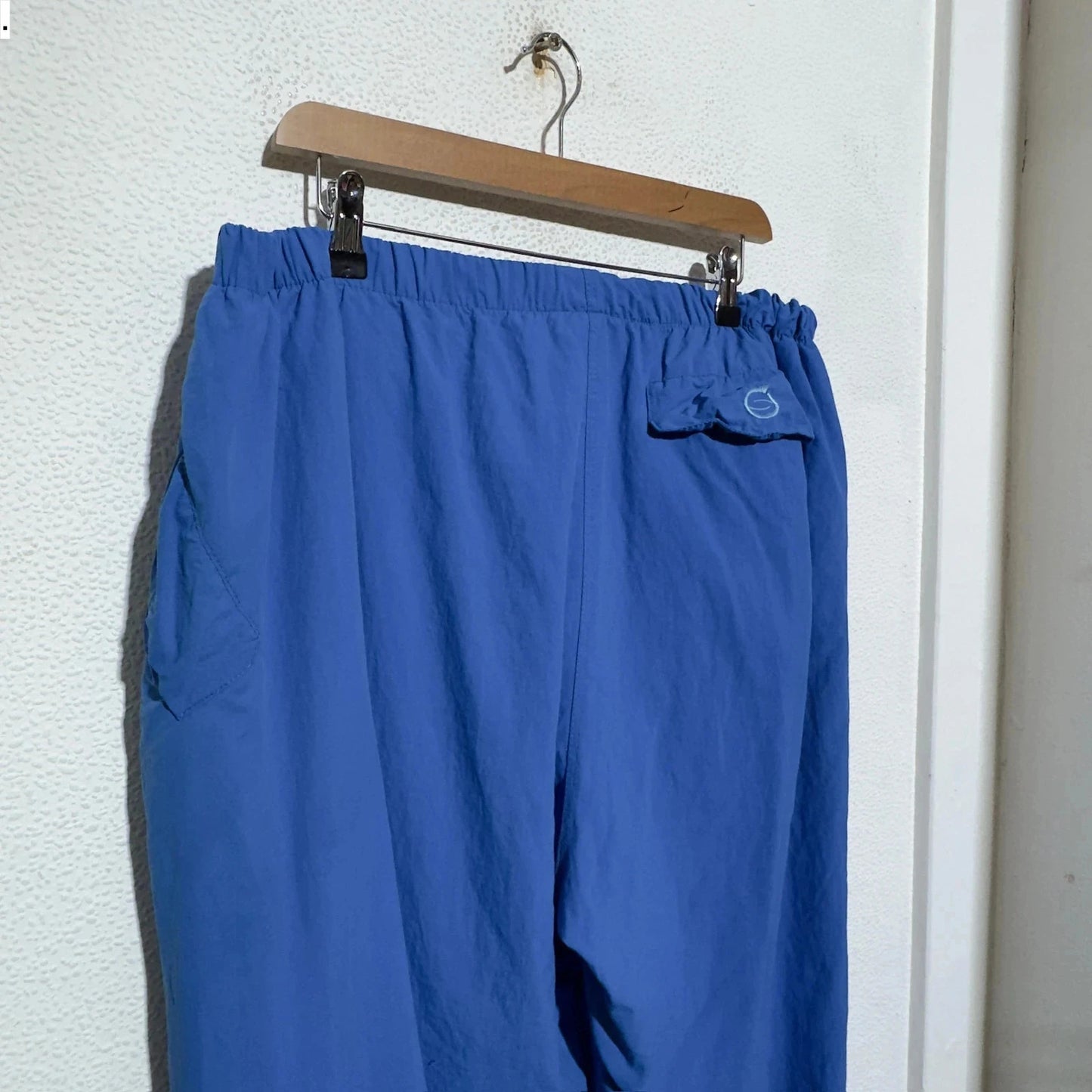Vintage 90s Blue Gore-tex Waterproof Hiking Trousers - Small