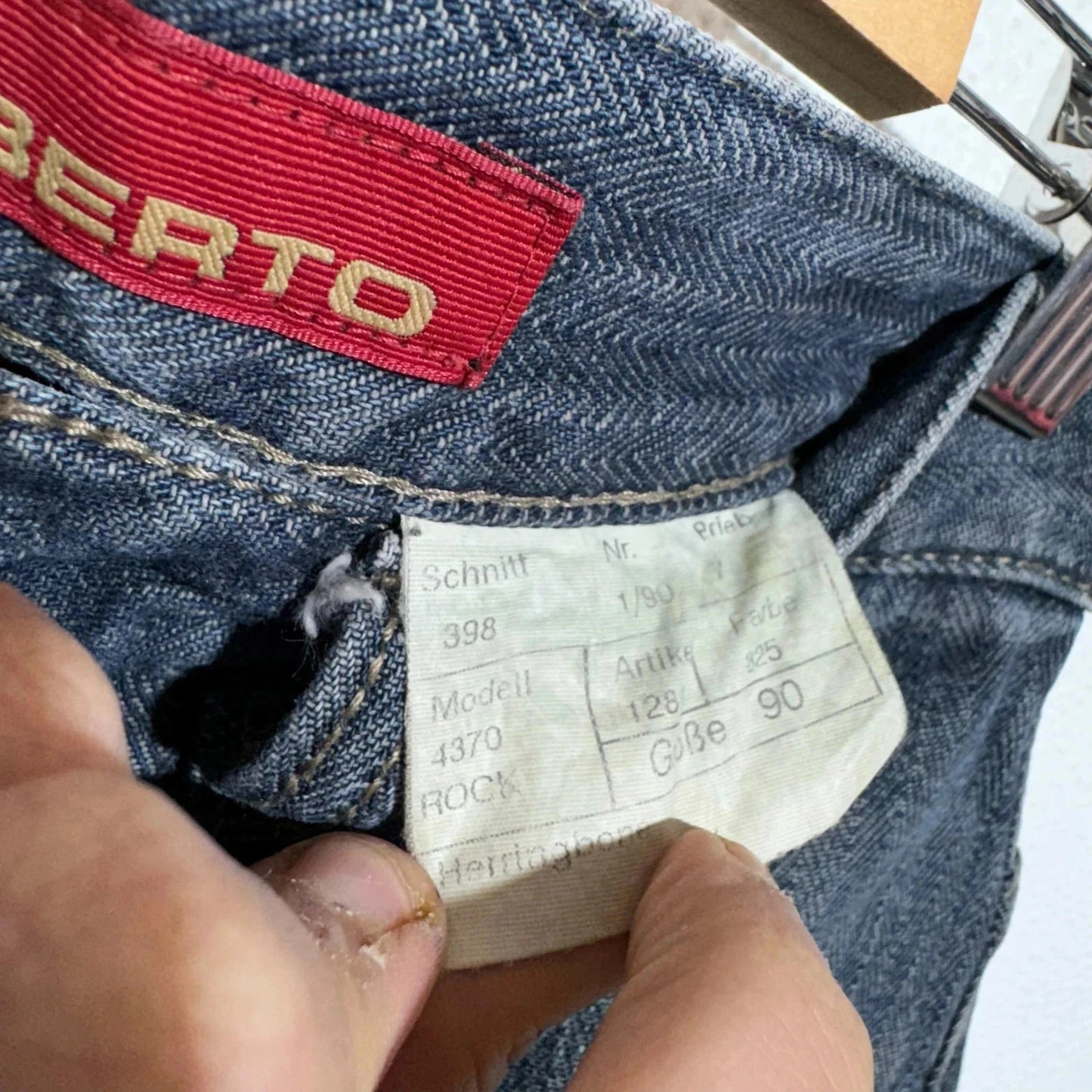 Vintage 90s Navy Alberto Jeans - 32W 32L
