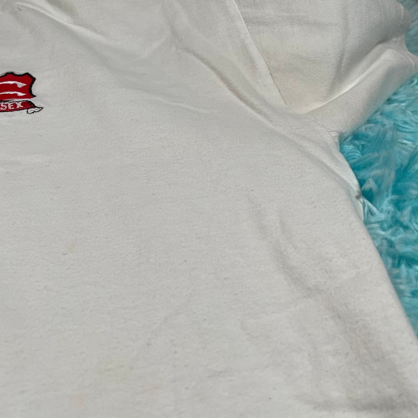 Vintage 90s White Essex Cricket T Shirt - XXL