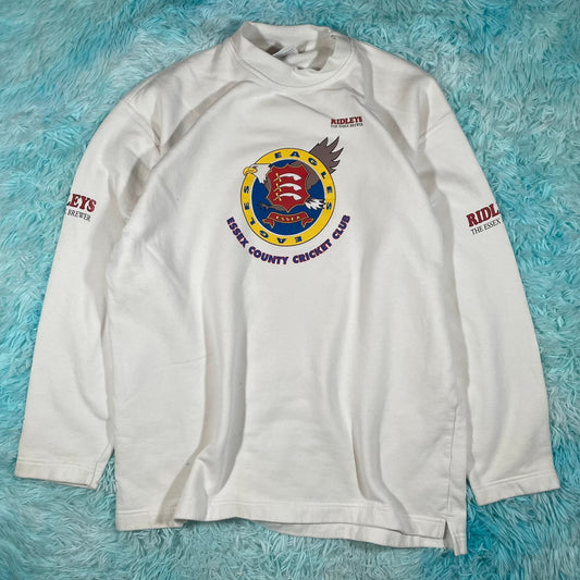 Vintage 90s Essex Cricket Sweatshirt Graphic - XXL