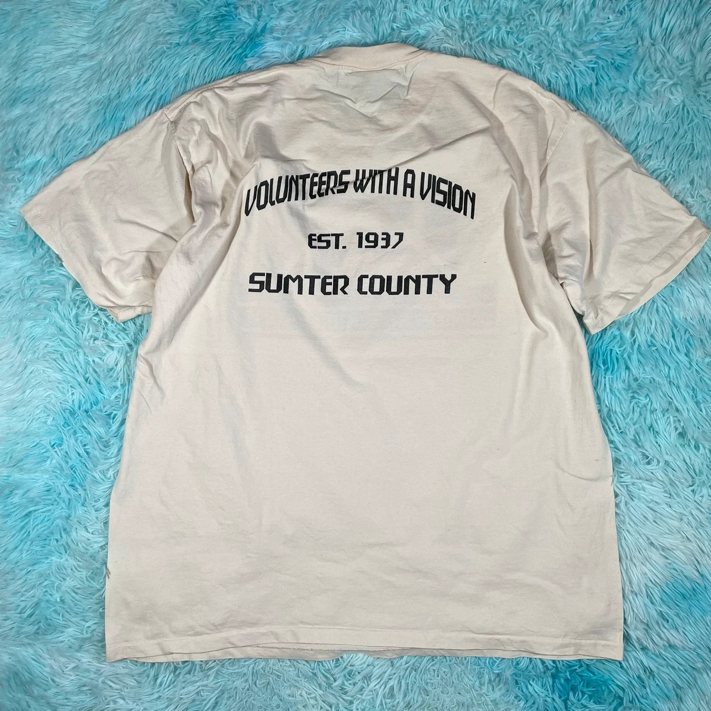 Vintage 90s White Graphic T Shirt - XXL