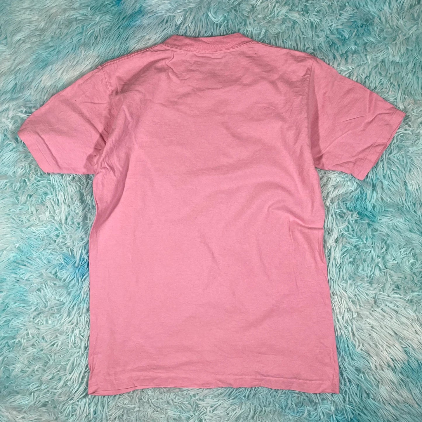 Vintage 90s Pink Oklahoma Bird Graphic T Shirt - Large