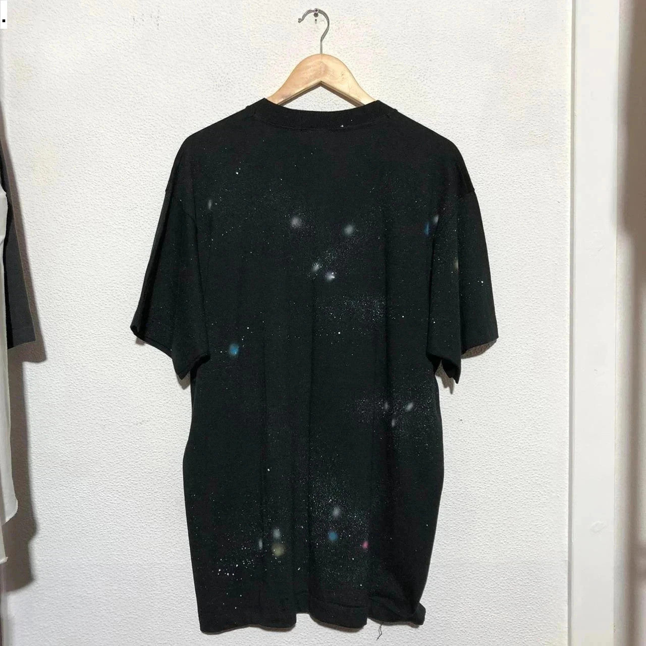 Vintage Black 1982 ET Movie Promo T Shirt All Over Print - XL