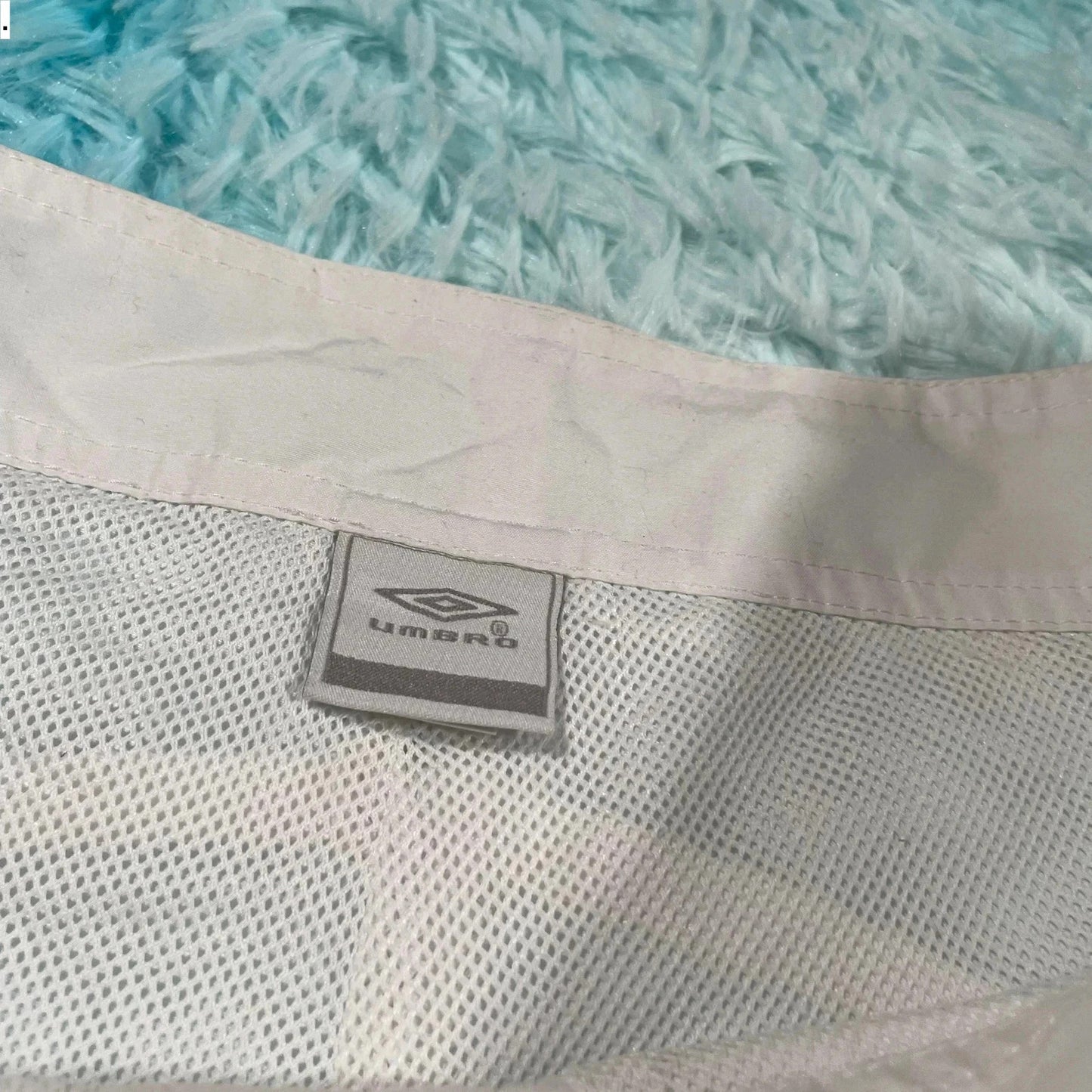 Vintage 00s White Umbro Swimming Shorts - Medium