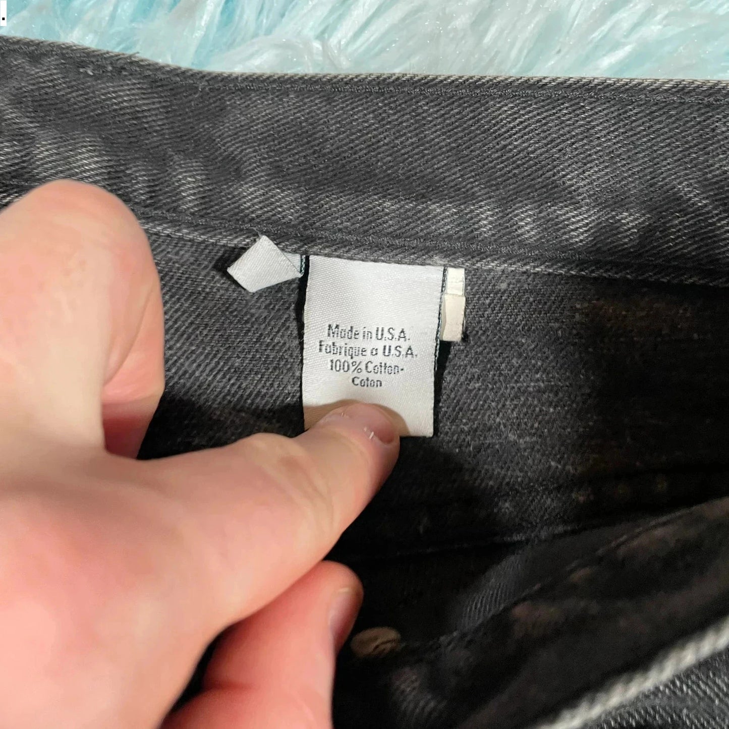 Vintage 90s Black Calvin Klein Jeans Straight Leg - 33W