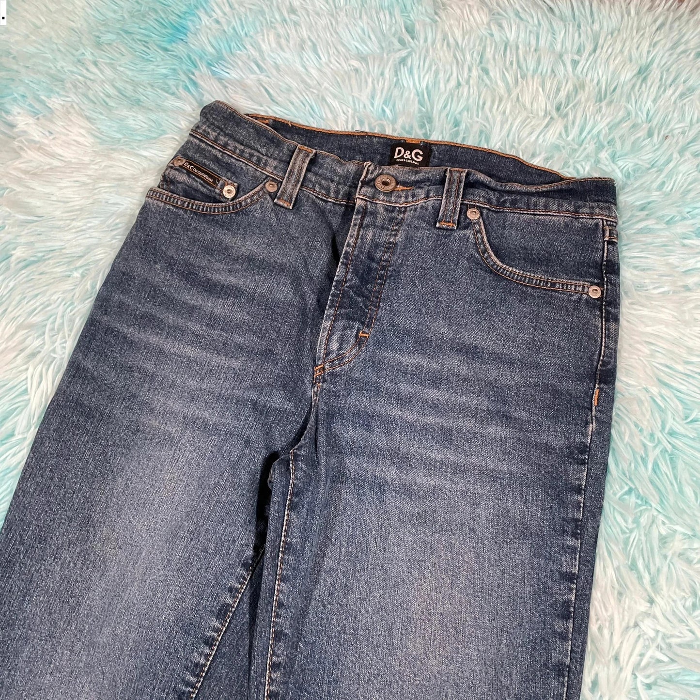 Vintage 00s Dolce & Gabbana Bootcut Jeans D&G - 26W 30L