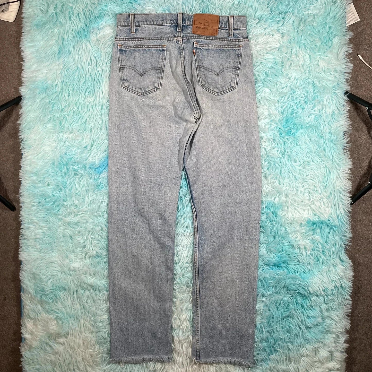 Vintage 80s Levi’s 505 Jeans Straight Leg Orange Tab - 32W 34L